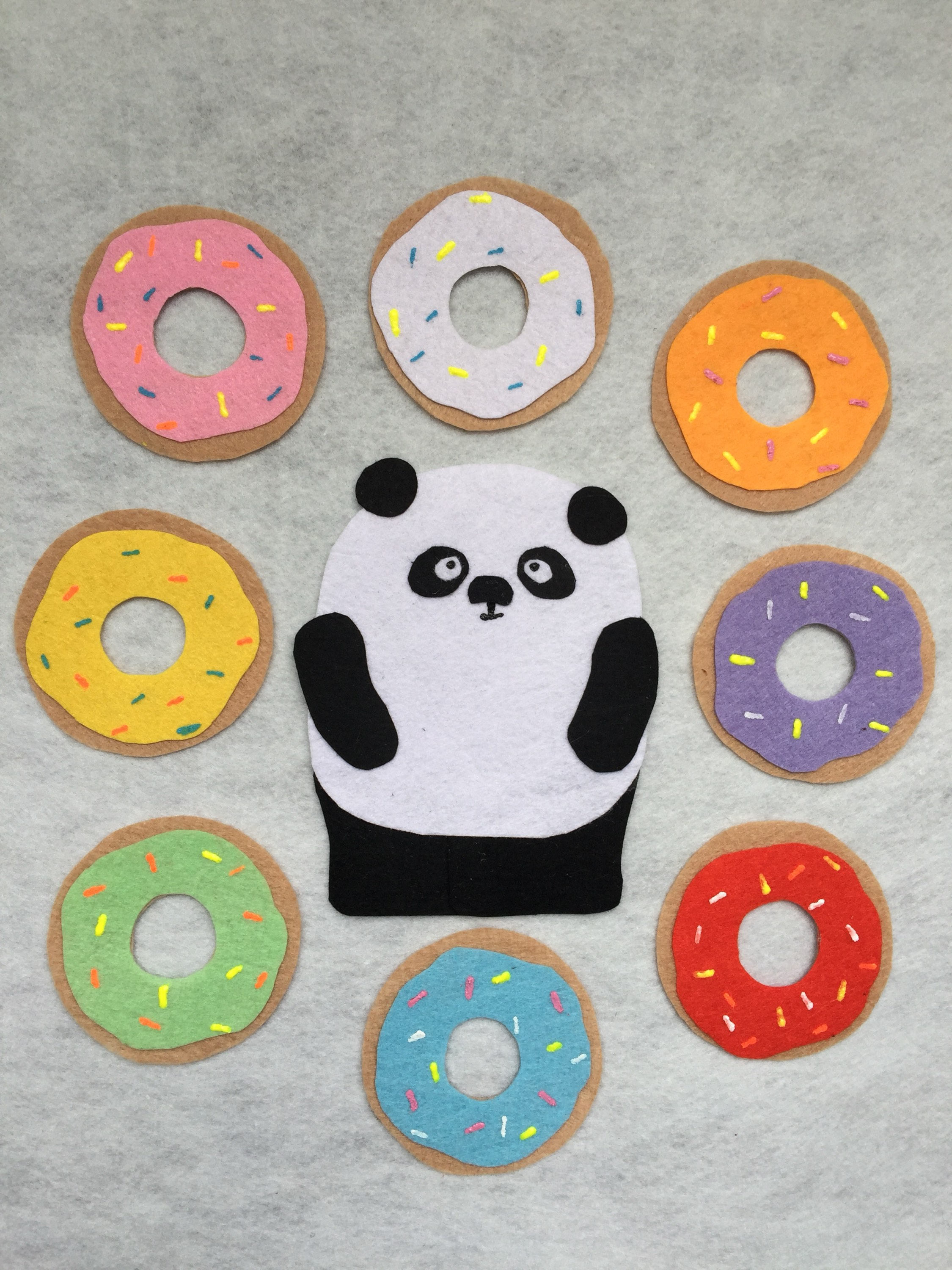 Please, Mr. Panda Felt Story/i'll Wait, Mr. Panda Flannel Board/circle ...