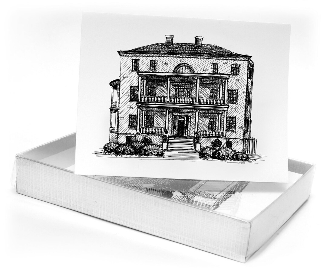 12 Charleston Note Cards - Buildings - Etsy