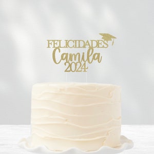 Graduacion Cake Topper, Felicidades Cake Topper, 2024 Cake topper 2025 Grad