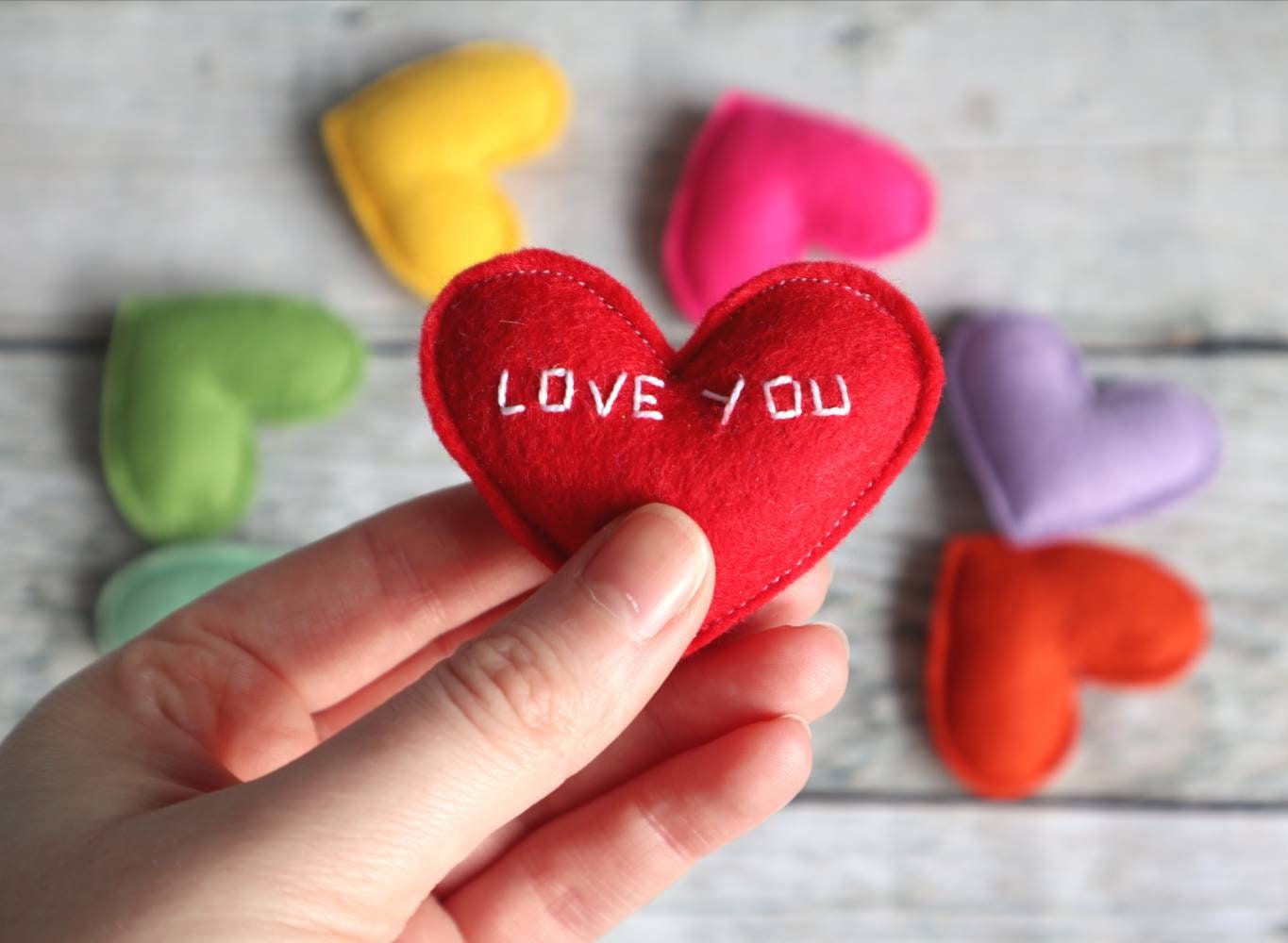 I Love You Pocket Love Embroidered Pocket Heart Friendship Etsy