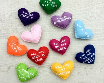 Pocket Heart Love Token | small heart friendship gift
