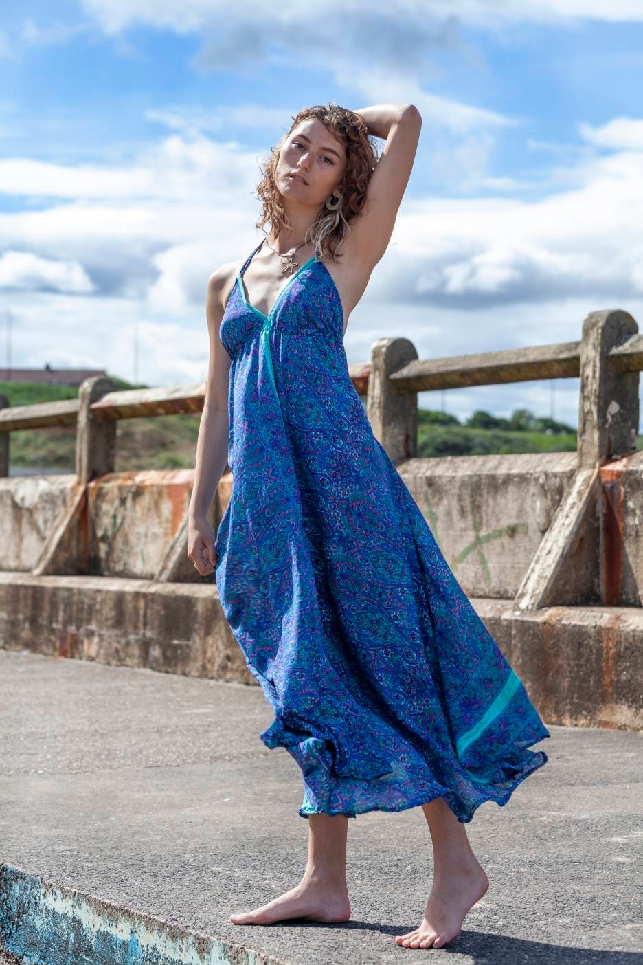 long gray maxi dress Grey Satin Pleated Maxi Dress – self-portrait