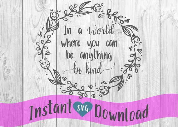 Download If You Can Be Anything Be Kind Border Primitive Farmhouse Farm Etsy PSD Mockup Templates