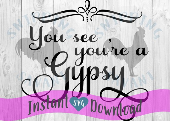 Download You See You Re A Gypsy Fleetwood Mac Script Vector Clip Etsy SVG, PNG, EPS, DXF File