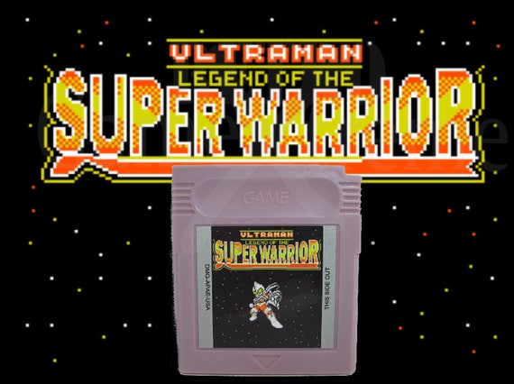 Legenda O Super Warrior Fan Made Angielski Tłumaczenie Gbc Etsy