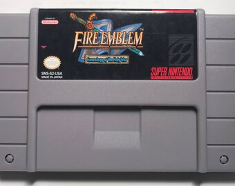 Fire Emblem Genealogy of the Holy War English translation fan made reproduction SNES Super Nintendo