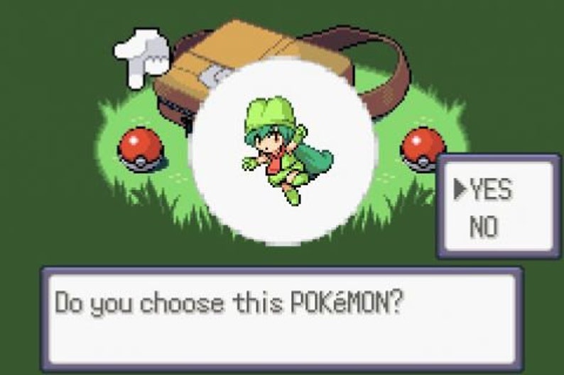 Pokemon Moemon Emerald fan made hack GBA