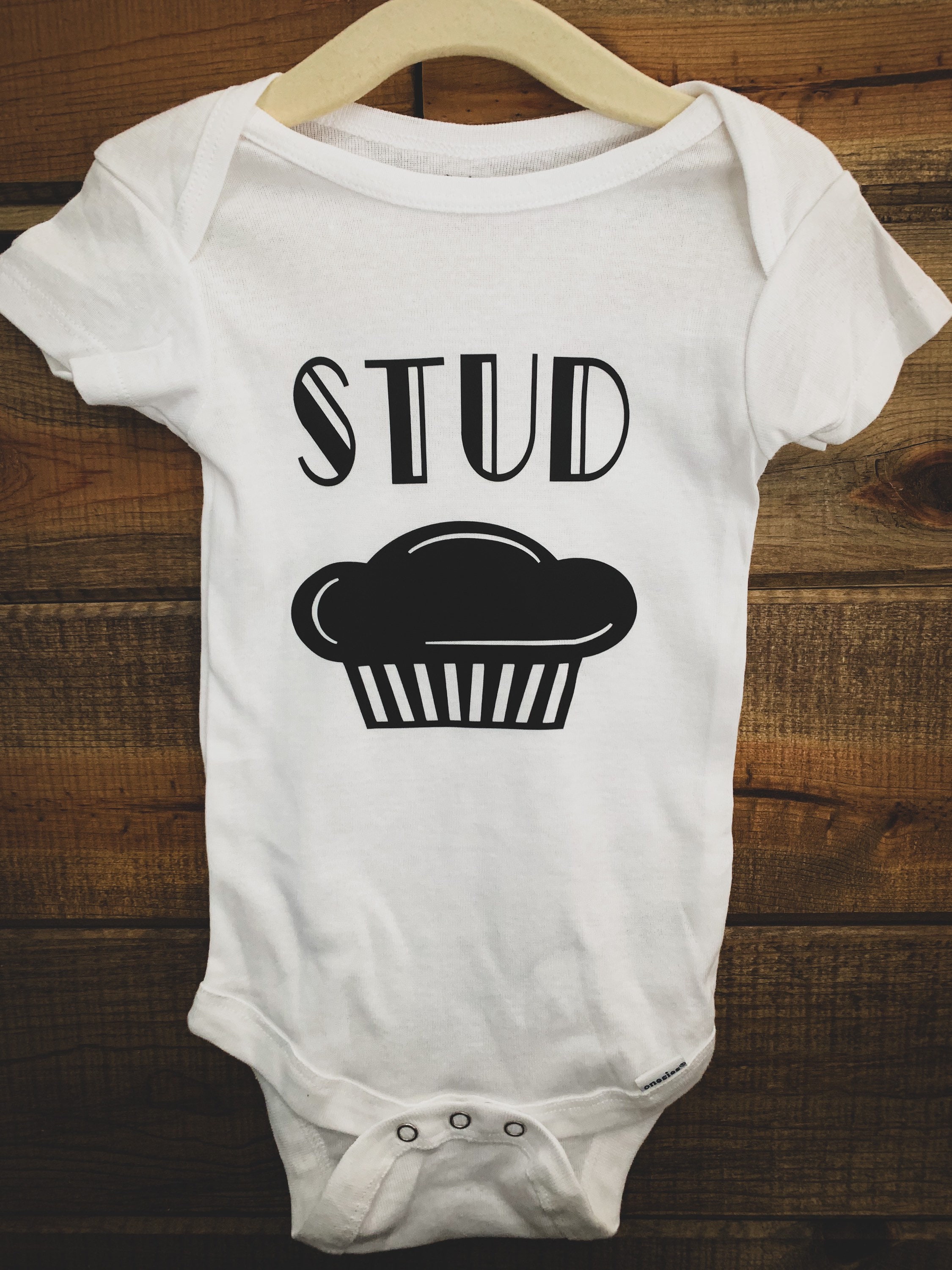 Stud Muffin Onesie® Unisex Onesies® Baby clothes Baby Etsy