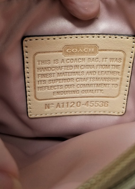 Coach Signature C Julia Metallic Crossbody Bag - image 8