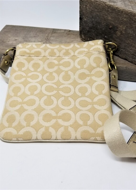 Coach Signature C Julia Metallic Crossbody Bag - image 4