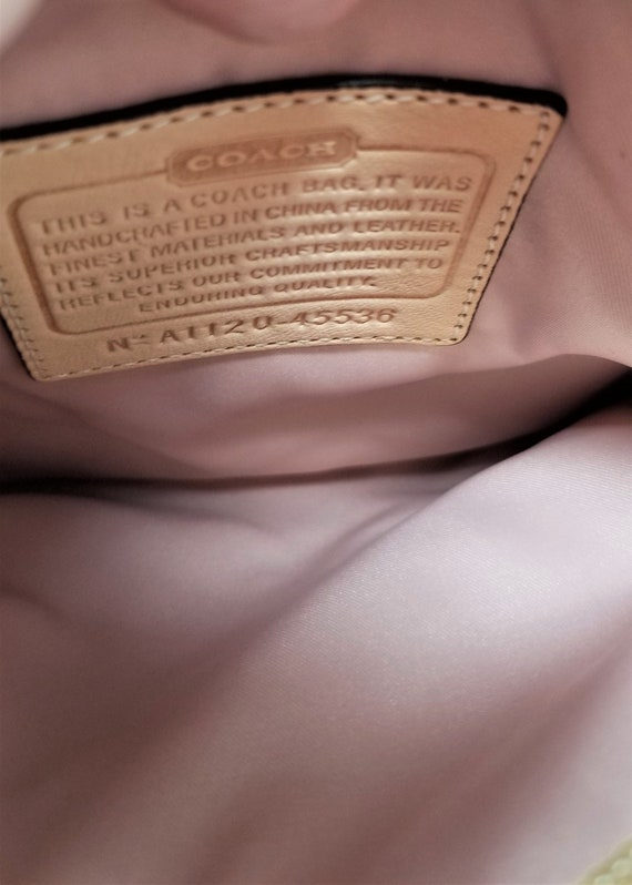 Coach Signature C Julia Metallic Crossbody Bag - image 9