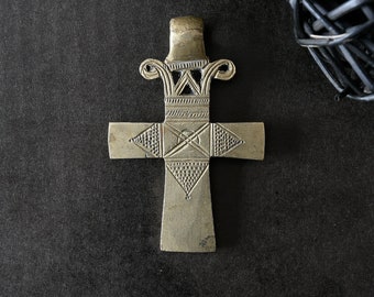 Église orthodoxe éthiopienne cou croix ethnique pendentif croix copte Lion de Juda Haile Selassie Rasta vêtements croix pendentif bijoux africains