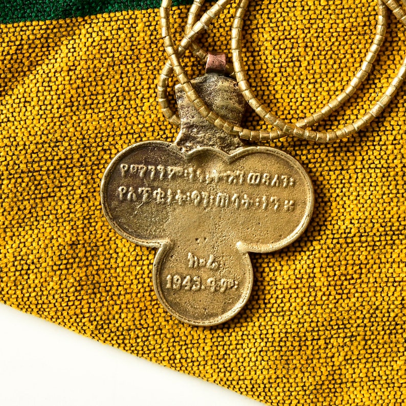 Collier Rasta Pendentif éthiopien Collier Lion de Juda Charme médaille Haile Selassie Corée Rasta collier homme 41 image 3