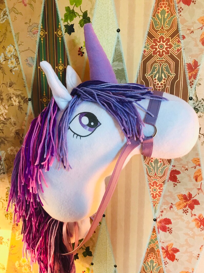 Unicorn Hobby Horse Hobby Horse Stick Horse Gift for Child Etsy Singapore