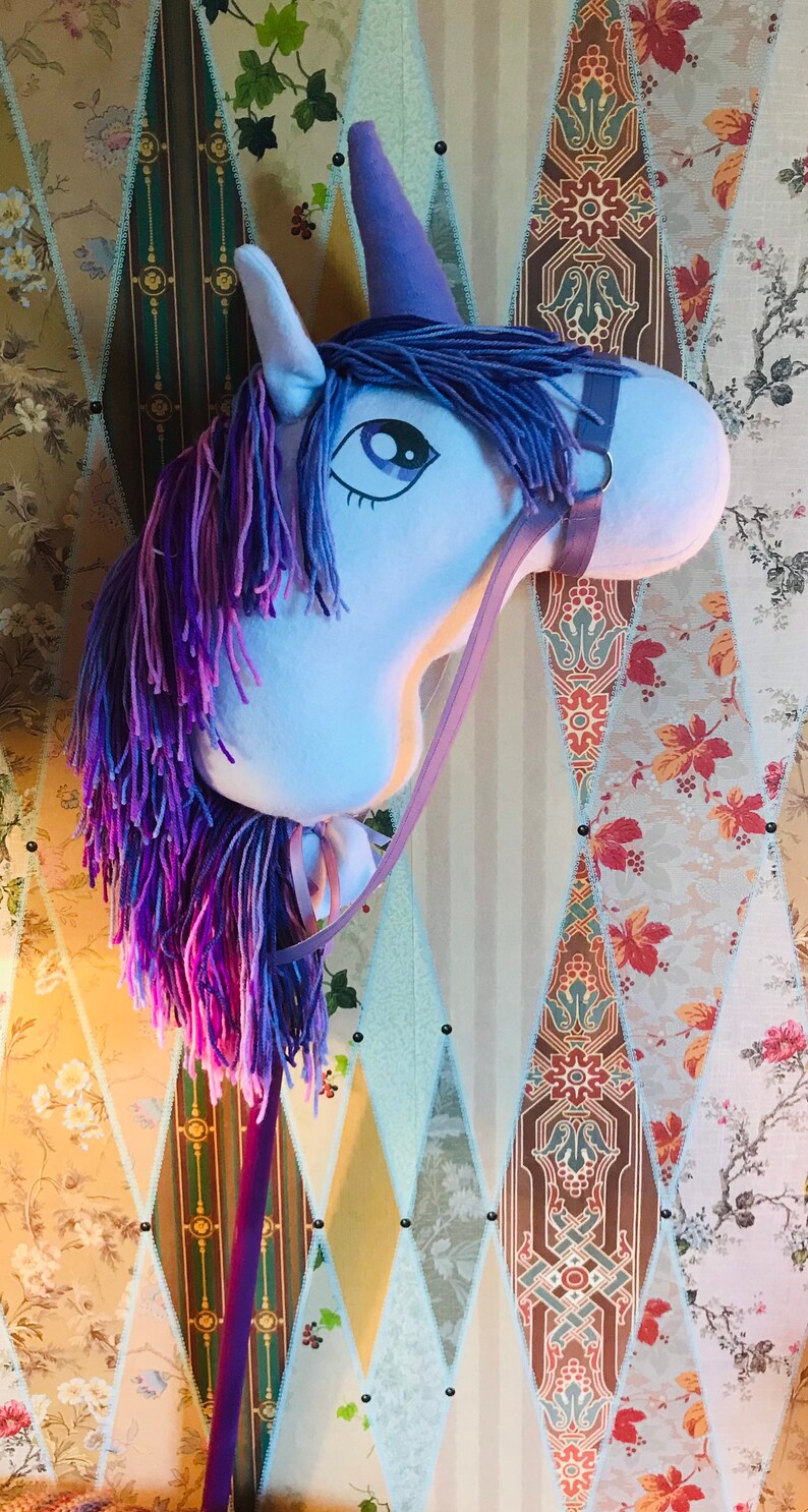 Unicorn Hobby Horse Hobby Horse Stick Horse Gift for Child Etsy Singapore
