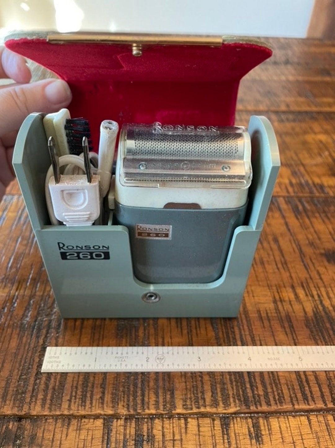 Vintage 1960s Ronson 260 Super Trim Electric Razor Works in Original