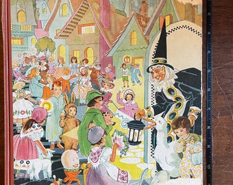 Vintage 1934 Gänsemutter, Abnutzungen außen aber schön auf der Innenseite