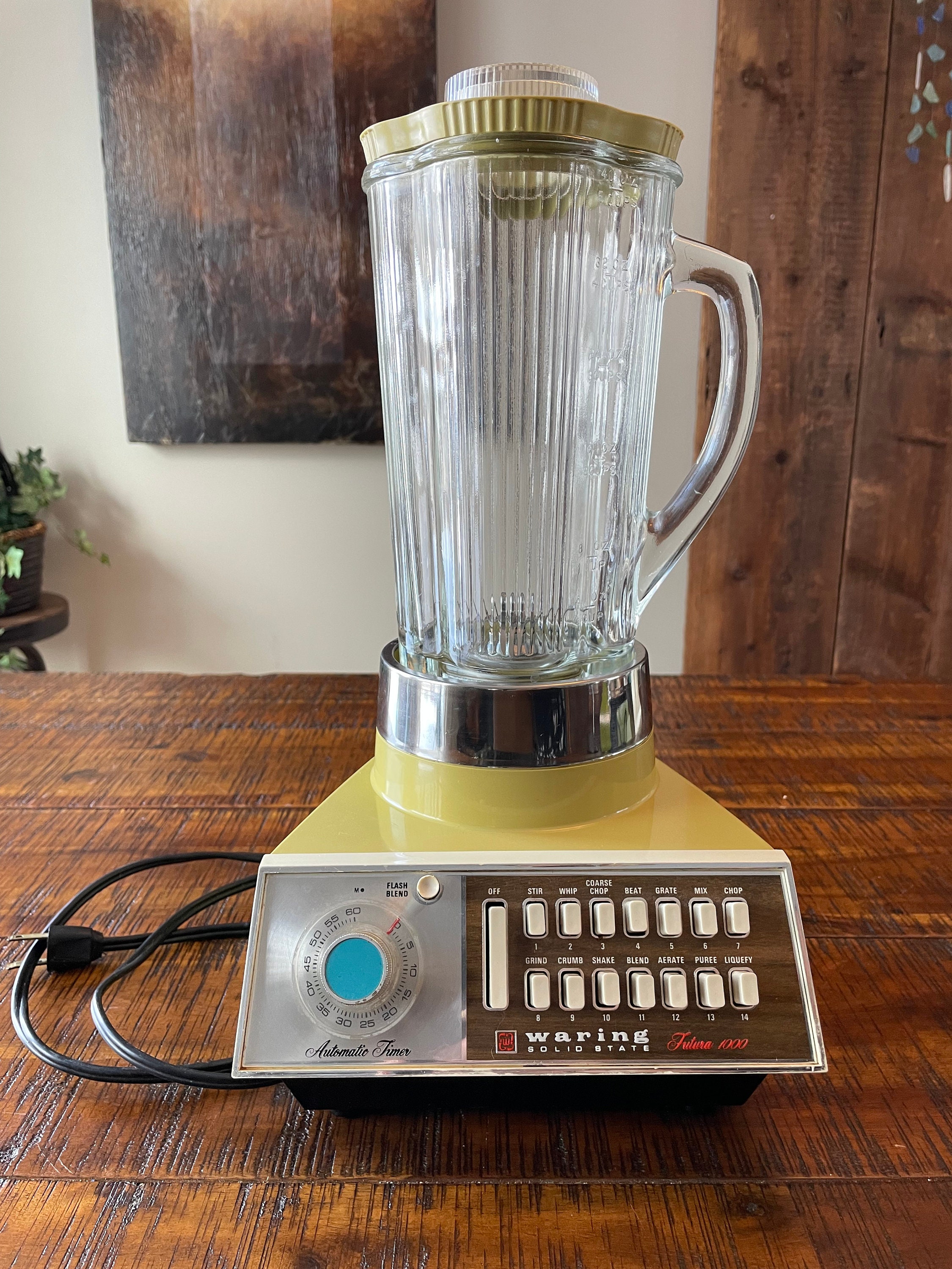 1970s Vintage Waring Blender With Timer and Multiple Speeds Etsy