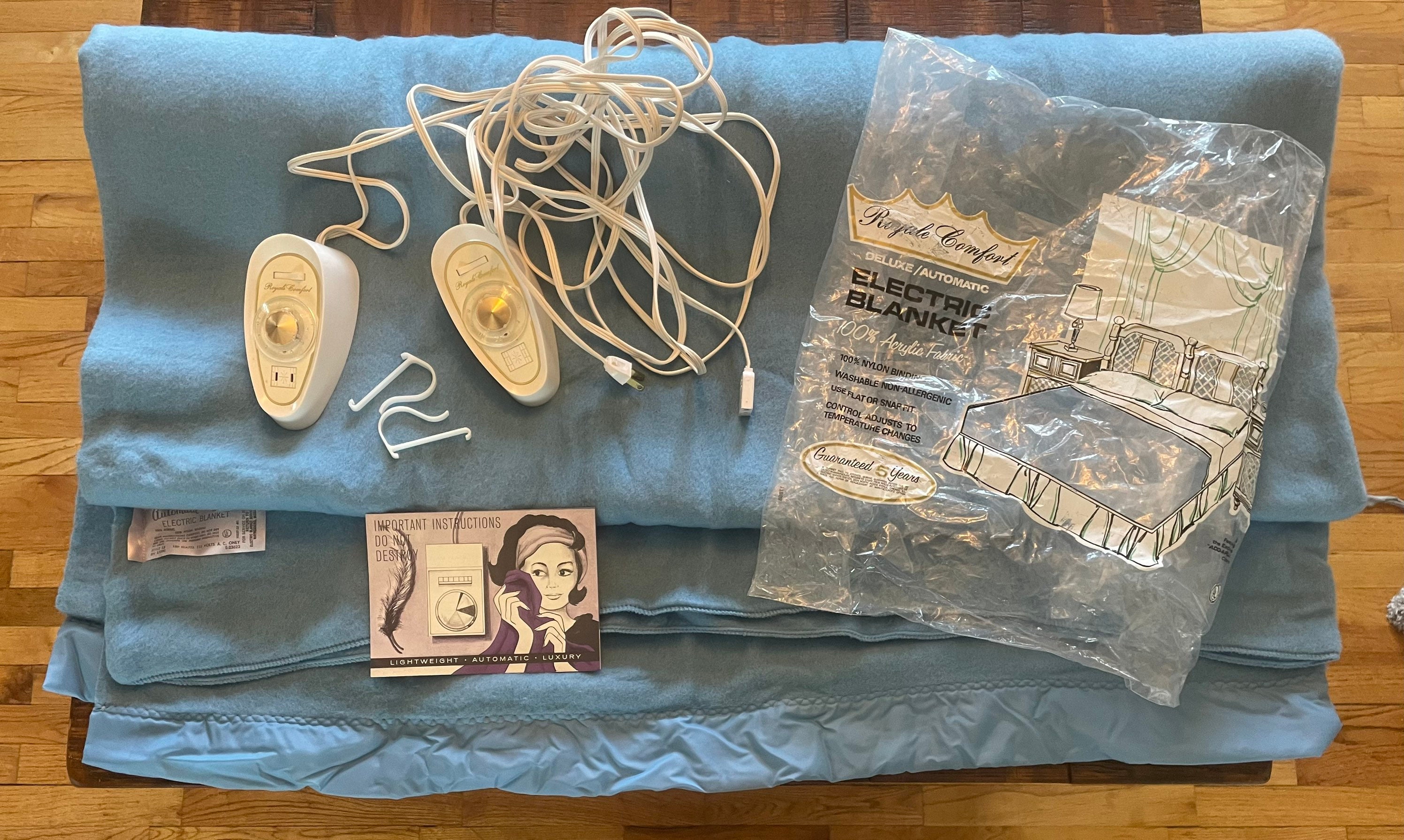 Vintage 1950s Royals Comfort Automatic Electric Blanket in - Etsy