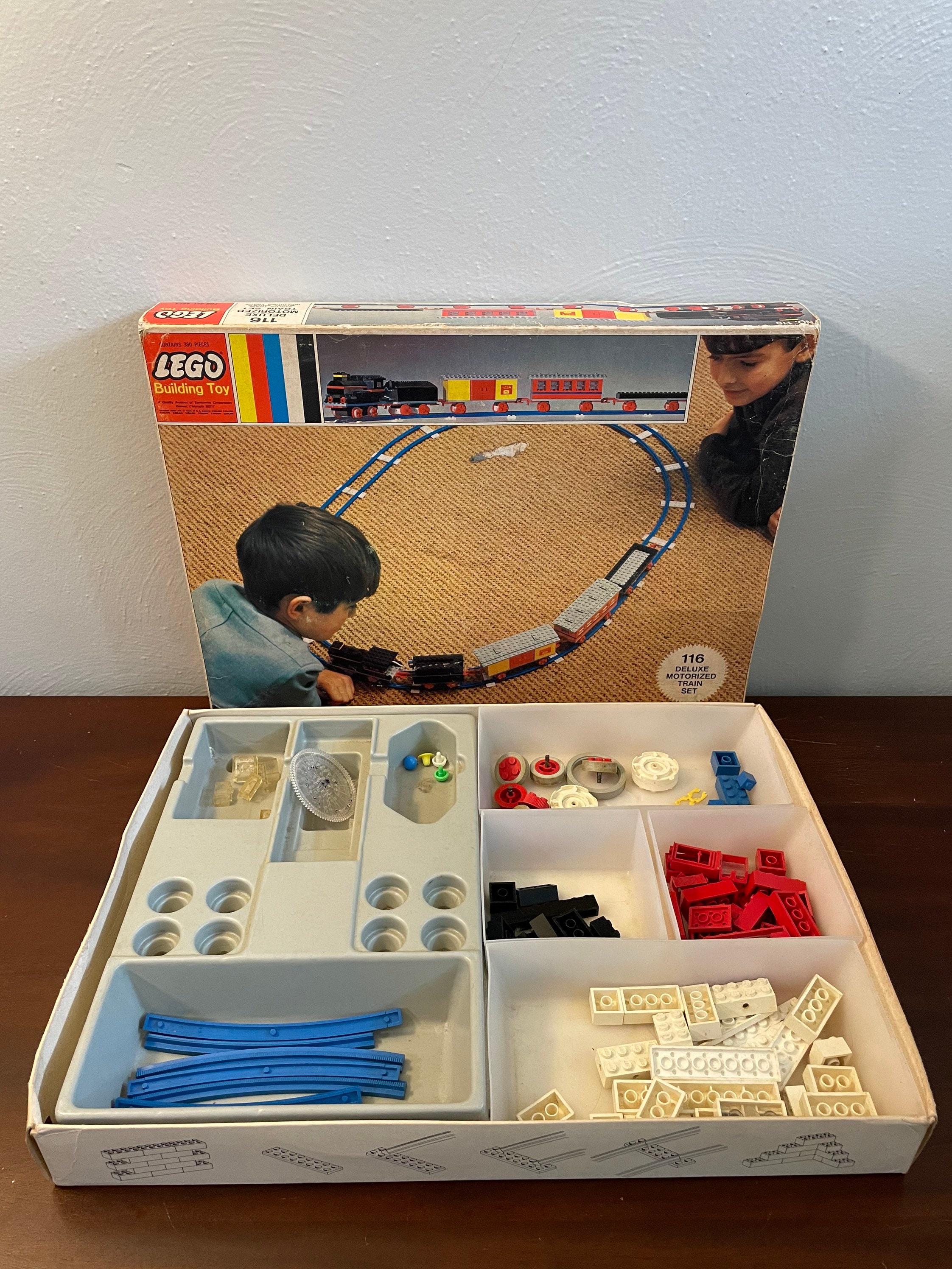 Vintage 1970s Legoland Train Set 116 Partial Pieces Only Etsy Australia