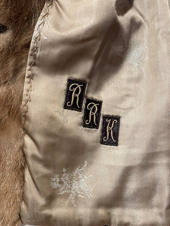 Beautiful 1920s vintage genuine fur waist length … - image 5