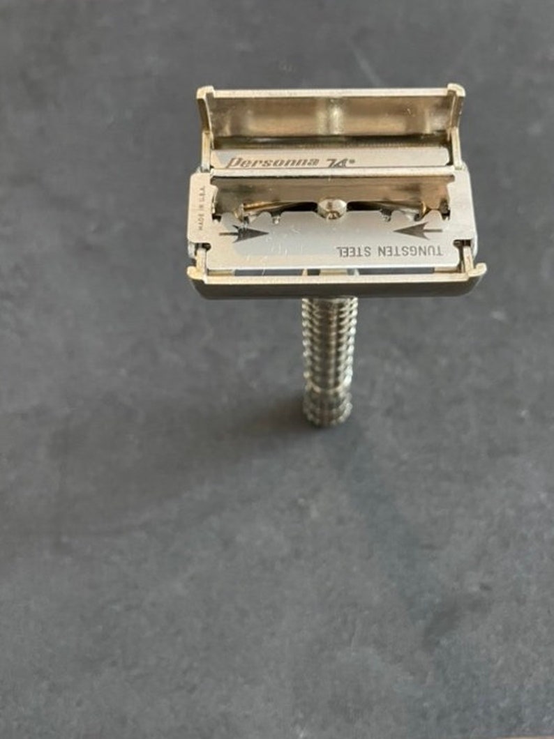 1960s Vintage Gillette, 195 Z3 Fatboy, Adjustable Safety Razor With