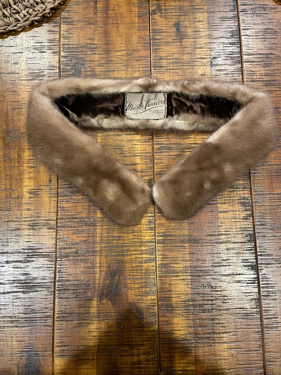 Beautiful 1920s vintage genuine fur neck collar, m