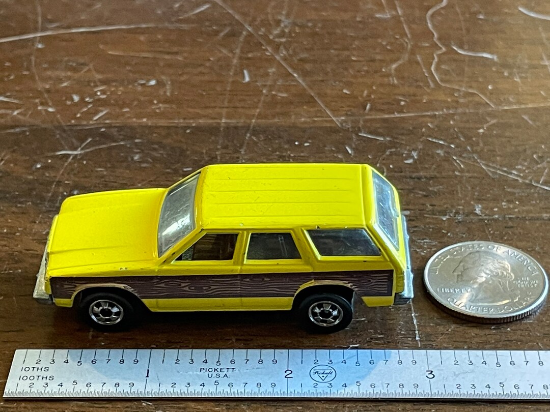 Hot Wheels Ariete Wagon Giallo 1981 &ndash; Chrysler Woody Diecast Hong Kong Mattel