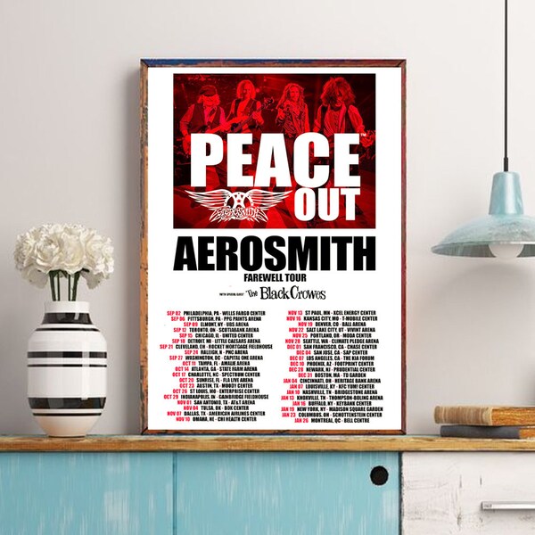 2025 Tour Poster Etsy