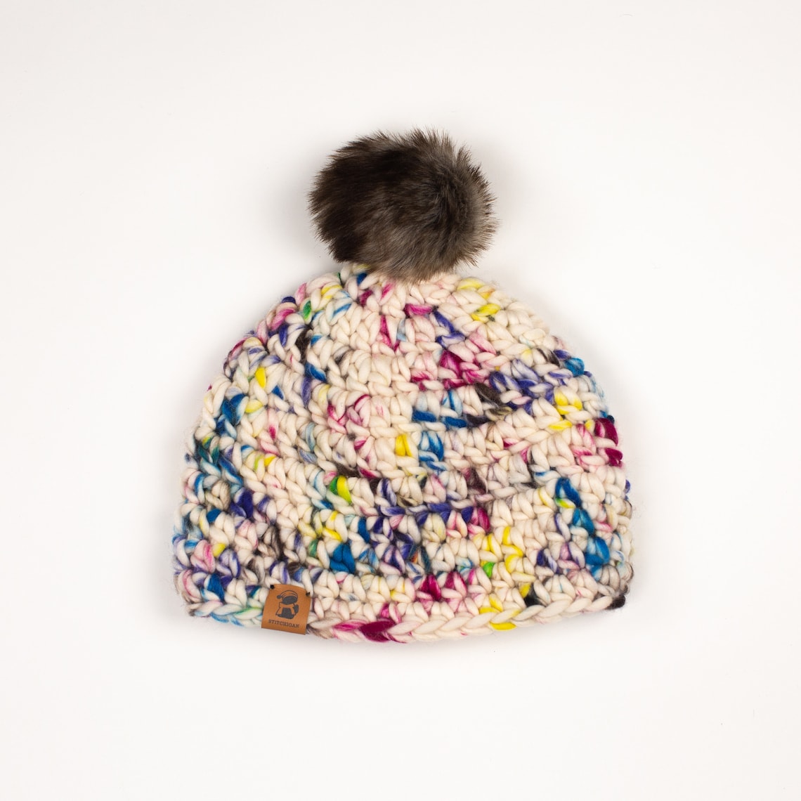 Luxe Sugarloaf Goranie Confeti Sombrero de Ganchillo hecho Etsy España