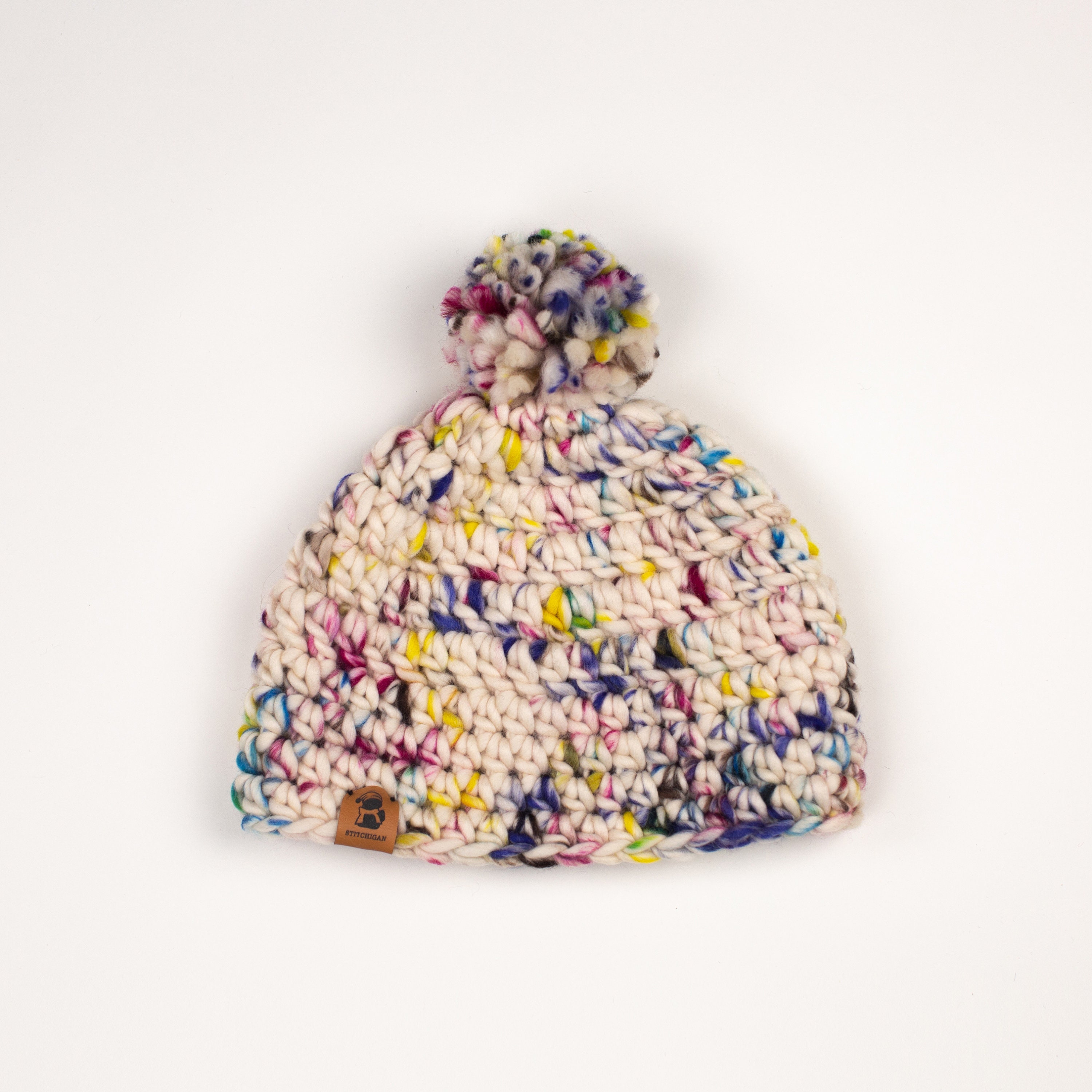 Luxe Sugarloaf Goranie Confeti Sombrero de Ganchillo hecho Etsy