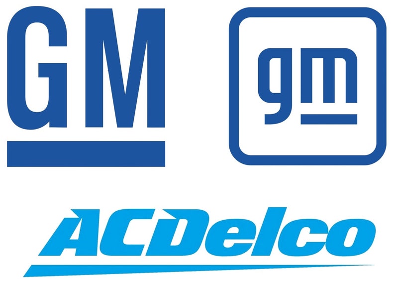 General Motors GM Die Cut Vinyl Graphic Decal Sticker Logo 8 Longest ...