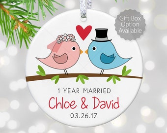 Anniversary ornament | Etsy