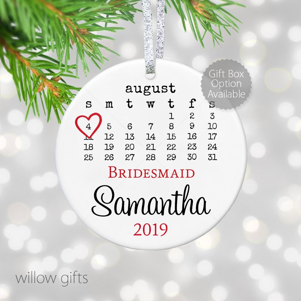 Custom Bridesmaid Gift For Bridesmaid Wedding Favors Etsy