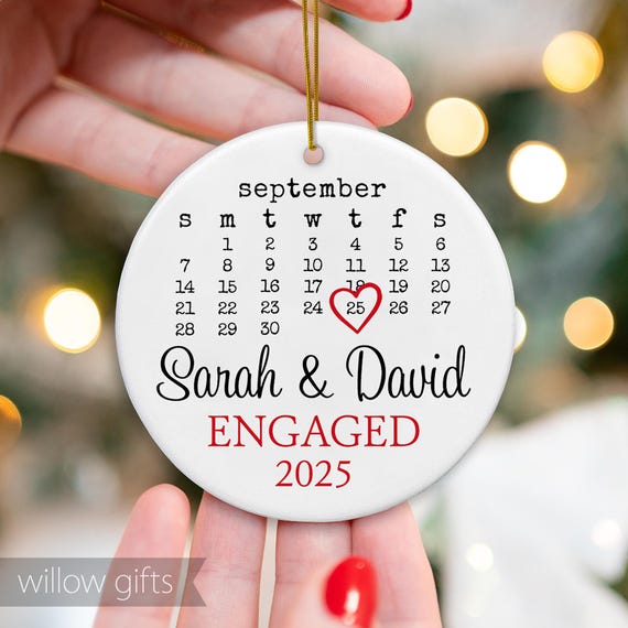 Engagement Gift Engaged Ornament Newly Engaged Couples Gift Engagement Present Bridal Shower Gift Bride To Be Gift Proposal Gift Fiance 2025