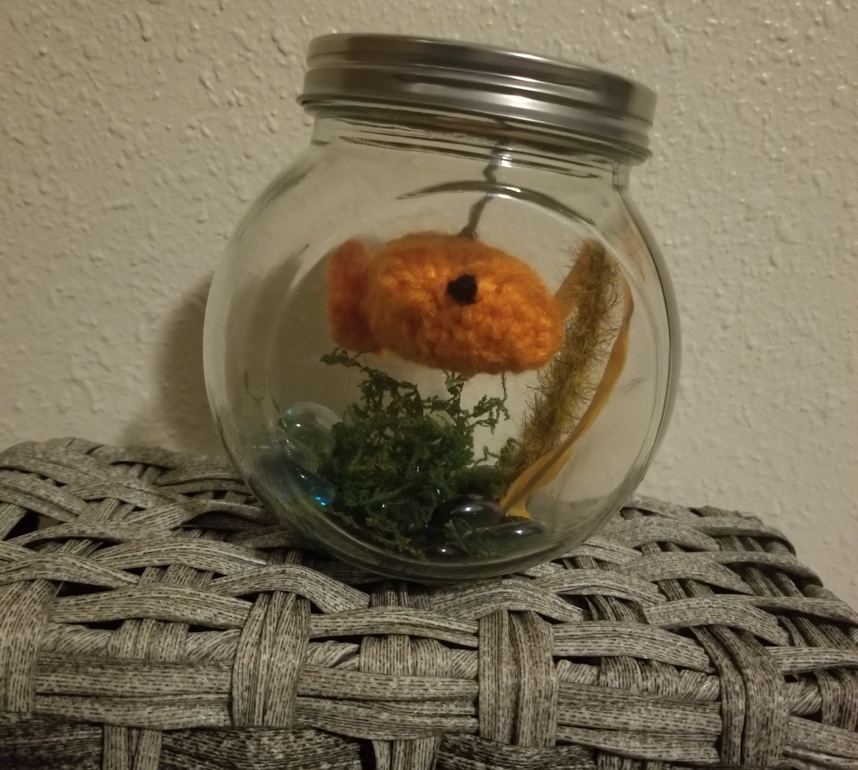 Fish in a Jar Etsy