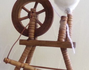 dollhouse spinning wheel