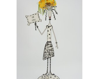 Silvestri By Joey My Dysfunctional Family Sole Sisters Metal Figurine 2005 EUC