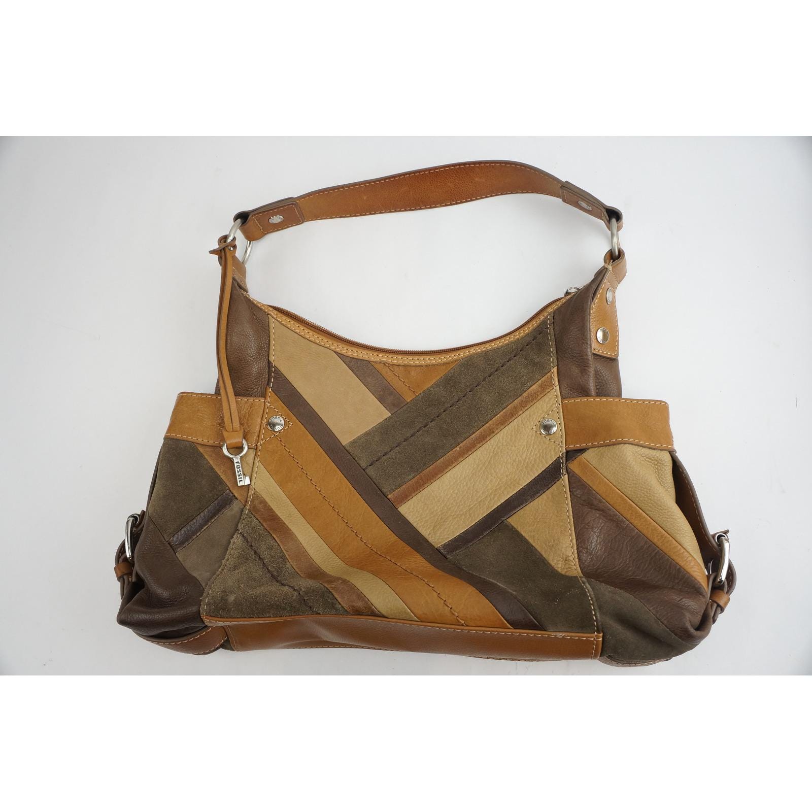 Fossil Patchwork Bag - Etsy