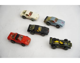 Vintage Diecast Toy Car Lot 5pc Corvette Camaro Knight 2000 Trans Am Fair