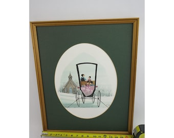 P. Buckley Moss Art Print Sunday School Pals Signed Limited Edition 732/1000 VGC