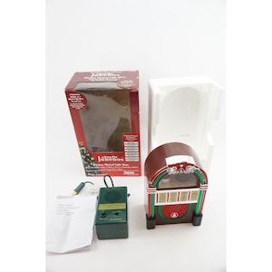 EUC Mr. Christmas Rock-O-Rama Jukebox Wireless Musical Light Show 60411 18 Songs