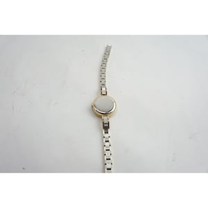 Rare VGC Coach Wristwatch Gold Tone Swiss Quartz 0309 Stainless Floating Dial ES image 4