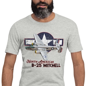 B-25 Mitchell Airplane Short-Sleeve Unisex T-Shirt