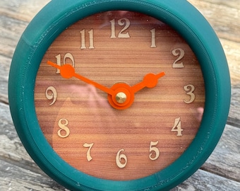 Pod Clock - Jade Green