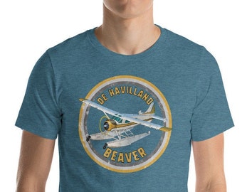 de Havilland Beaver Airplane Unisex T-Shirt