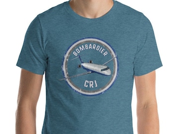 Bombardier CRJ Airplane Unisex T-Shirt