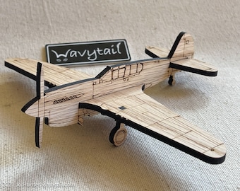 P-40 Wooden Model Airplane