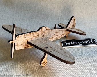 P-47 Thunderbolt Wooden Model Airplane