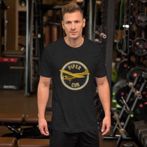 Piper Cub Airplane Short-Sleeve Unisex T-Shirt